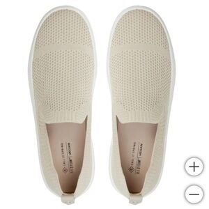 Call It Spring Luckee Knit Shoe Cream Beige Size 7